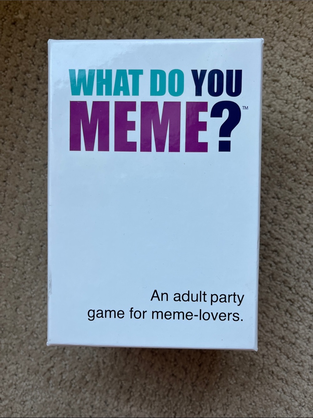 What do you Meme game